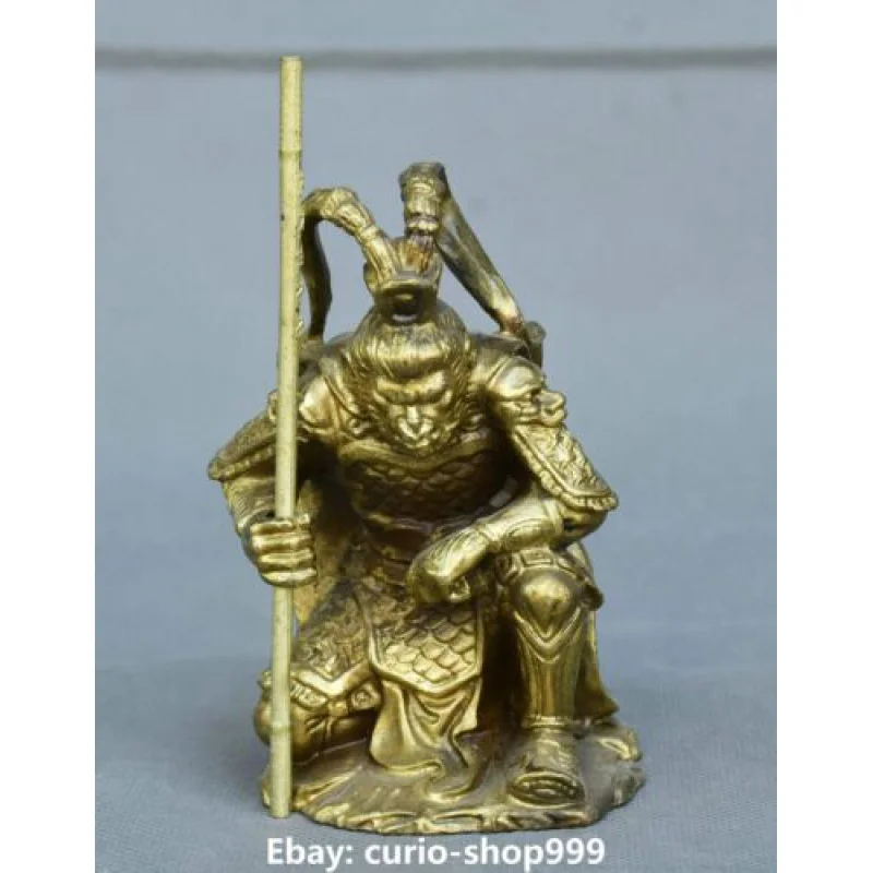 China Bronze West Journey Monkey King Sun Wukong Warring Winning Buddha Statue
China Bronze West Journey Monkey King Sun Wukong Warring Winning Buddha Statue
