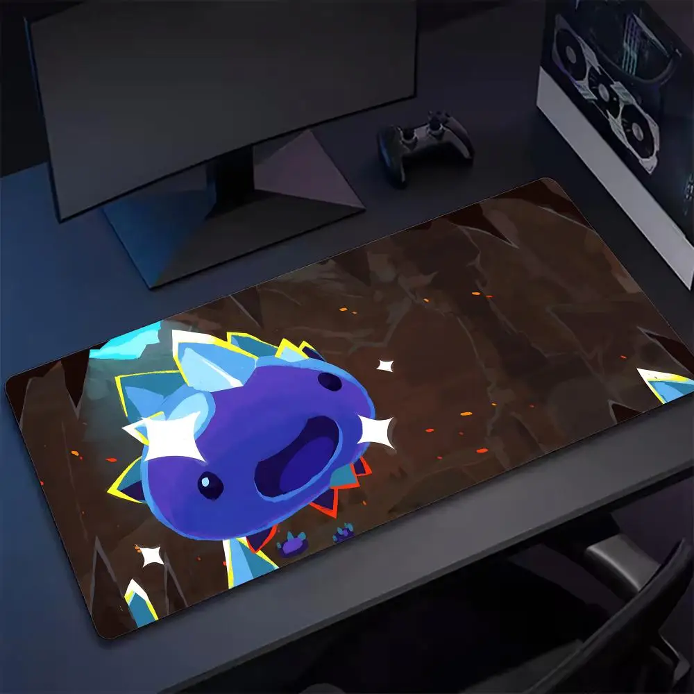 Anime Slime Rancher Mouse Pad Keyboard Desk Mats, Kawai Rubber, Non-Slip Desk Mat, XXL90x40cm
Anime Slime Rancher Mouse Pad Keyboard Desk Mats, Kawai Rubber, Non-Slip Desk Mat, XXL90x40cm