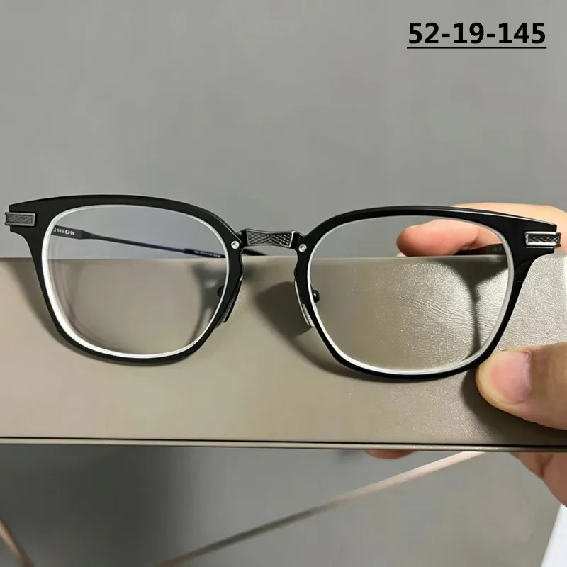 Japanese Design Titanium Glasses Frame Men Retro Engraved Square Business Eyeglasses Male High-end Spectacles Handmade Eyewear
Japanese Design Titanium Glasses Frame Men Retro Engraved Square Business Eyeglasses Male High-end Spectacles Handmade Eyewear