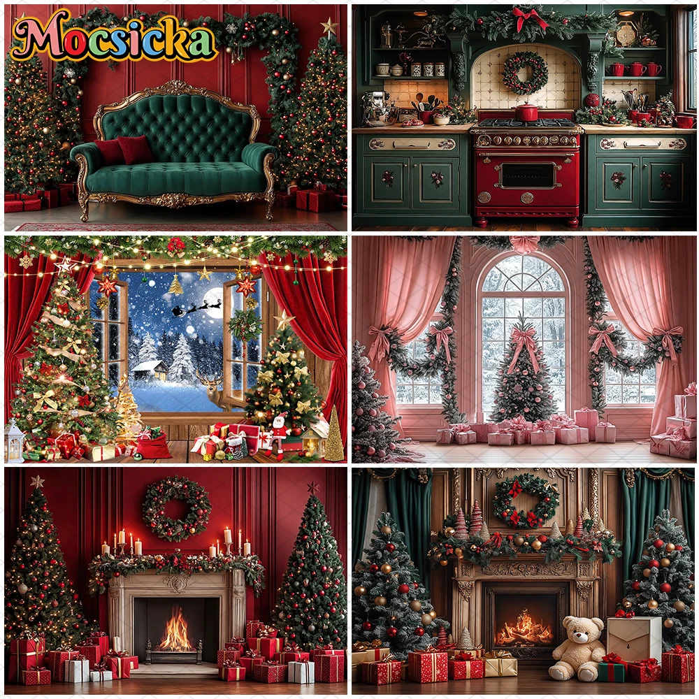 Mocsicka Christmas Home Photography Backdrops Family Holiday Party Photo Backgrounds Kitchen Living Room Bedroom Decor Wallpaper
Mocsicka Christmas Home Photography Backdrops Family Holiday Party Photo Backgrounds Kitchen Living Room Bedroom Decor Wallpaper