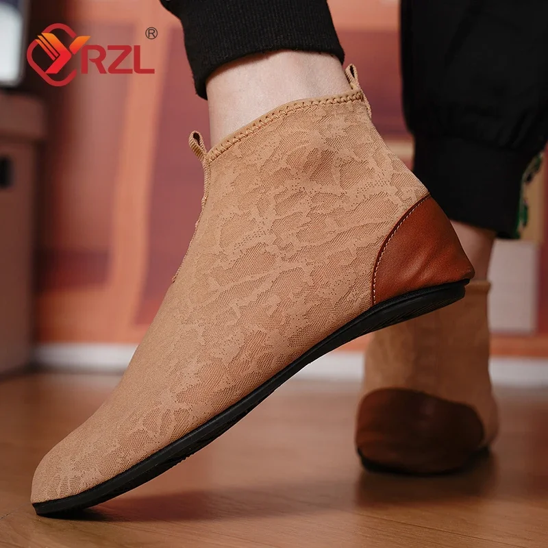 YRZL Mens Loafers Comfortable Walking Shoes Lightweight Slip on Loafers for Men Breathable Mesh Casual Shoes Non Slip Driving
YRZL Mens Loafers Comfortable Walking Shoes Lightweight Slip on Loafers for Men Breathable Mesh Casual Shoes Non Slip Driving