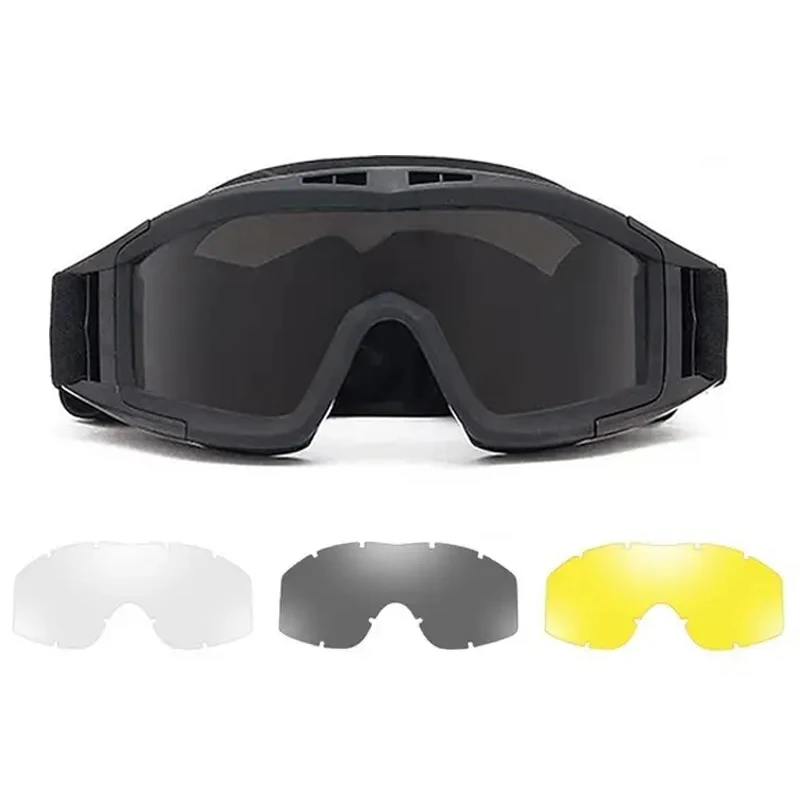 Explosion Proof Shooting Tactical Goggles Anti-impact CS War Game Airsoft Paintball Hunting Mounteering Goggles Glasses
Explosion Proof Shooting Tactical Goggles Anti-impact CS War Game Airsoft Paintball Hunting Mounteering Goggles Glasses