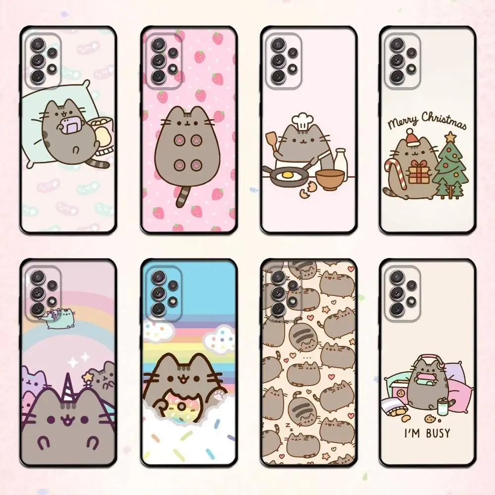 Cute Cartoon P-Pusheen the C-Cat Phone Case For Samsung S 25,24,23,22,30,21,10,9,Ultra,Plus,Lite,FE,4,5 G Soft Black Case
Cute Cartoon P-Pusheen the C-Cat Phone Case For Samsung S 25,24,23,22,30,21,10,9,Ultra,Plus,Lite,FE,4,5 G Soft Black Case