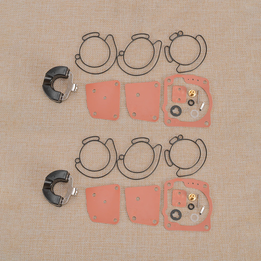 18-7247 2 Sets Carburetor Kits 436852 435442 Fit for Johnson Evinrude Outboard V4 V6 90 100 105 115 150 175HP 1999-2001 438996
18-7247 2 Sets Carburetor Kits 436852 435442 Fit for Johnson Evinrude Outboard V4 V6 90 100 105 115 150 175HP 1999-2001 438996