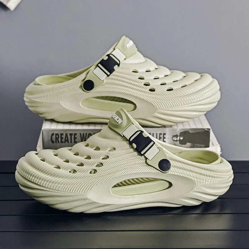 2026 Summer Slippers for Men Driving Dual-Purpose Operating Room Baotou Clogs Soft Sole Outer Wear Home Casual Coconut Sandals
2026 Summer Slippers for Men Driving Dual-Purpose Operating Room Baotou Clogs Soft Sole Outer Wear Home Casual Coconut Sandals