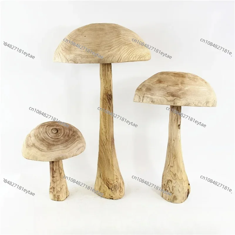 Handmade Wooden Mushroom Shape Root Decoration for Homestay Hotel Villa Photography Prop
Handmade Wooden Mushroom Shape Root Decoration for Homestay Hotel Villa Photography Prop