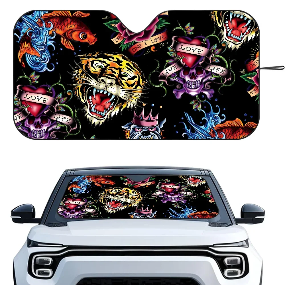 E-Ed-hardy Tiger Skull автомобильный солнцезащитный козырек теплоизоляционная алюминиевая пленка лобовое стекло солнцезащитные козырьки УФ-лучи блоки автомобильный солнцезащитный козырек
E-Ed-hardy Tiger Skull автомобильный солнцезащитный козырек теплоизоляционная алюминиевая пленка лобовое стекло солнцезащитные козырьки УФ-лучи блоки автомобильный солнцезащитный козырек