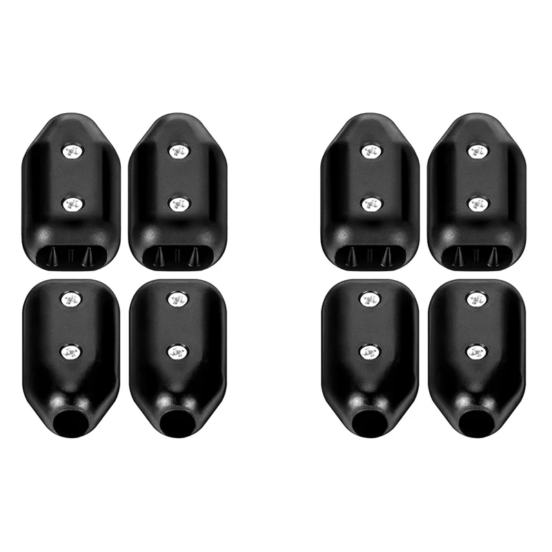 N04R 8Pcs Rope Clamps, Reusable Rope Clamp 3/8Inch Rope Connector Clamp Suitable For 7-8 Mm Nylon Rope Or Braided Ropes
N04R 8Pcs Rope Clamps, Reusable Rope Clamp 3/8Inch Rope Connector Clamp Suitable For 7-8 Mm Nylon Rope Or Braided Ropes