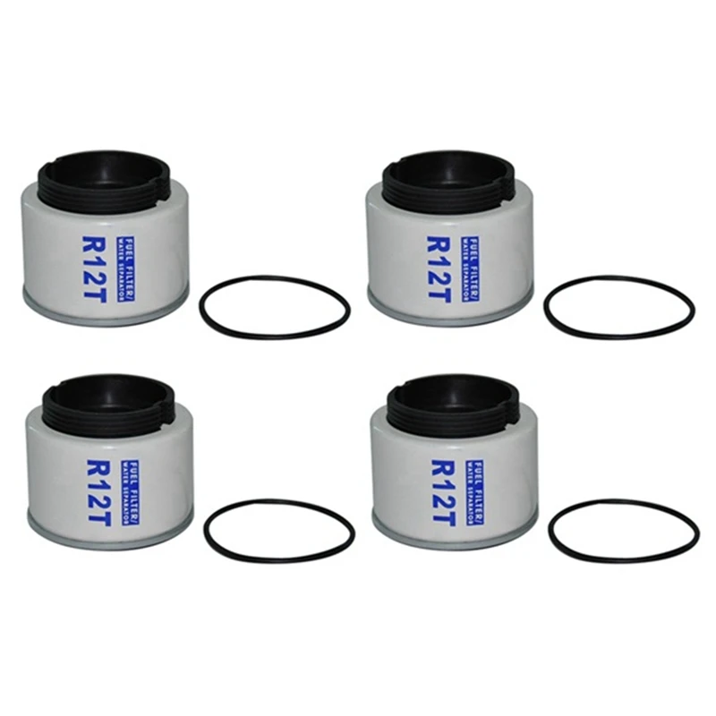 4Pcs R12T Fuel/ Water Separator Filter Elements For Racor 140R 120AT S3240 NPT ZG1/4-19 Automotive Parts
4Pcs R12T Fuel/ Water Separator Filter Elements For Racor 140R 120AT S3240 NPT ZG1/4-19 Automotive Parts