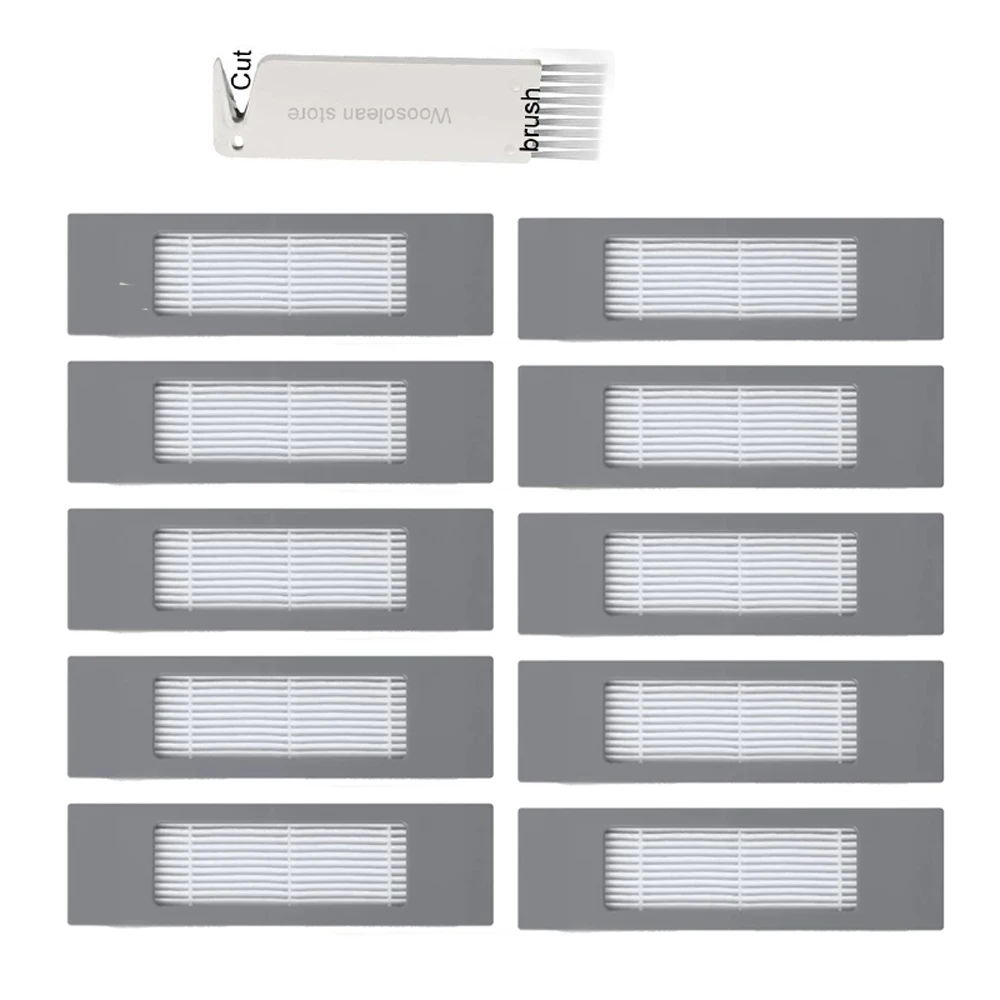 10 PCS Replacement Filter for ECOVACS Deebot T8 T9 T9 AIVI T9 Power T9 Max N8 N8 Pro Robot Vacuum Cleaner Series
10 PCS Replacement Filter for ECOVACS Deebot T8 T9 T9 AIVI T9 Power T9 Max N8 N8 Pro Robot Vacuum Cleaner Series