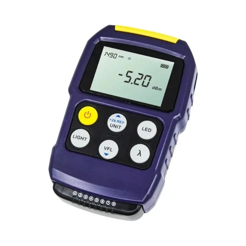 MT500 Mini Optical Power Meter with Visual Fault Locator LED Flashlight RJ45 Testing Fiber Optic Equipment
MT500 Mini Optical Power Meter with Visual Fault Locator LED Flashlight RJ45 Testing Fiber Optic Equipment