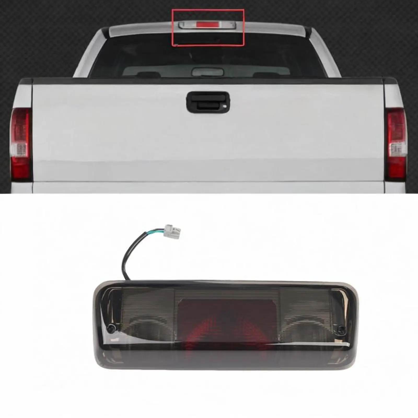 Third Brake Light 7L3Z-13A613-B High Performance Stop Lamp Automotive Accessories for Ford F150 2004 to 2008 Gray
Third Brake Light 7L3Z-13A613-B High Performance Stop Lamp Automotive Accessories for Ford F150 2004 to 2008 Gray