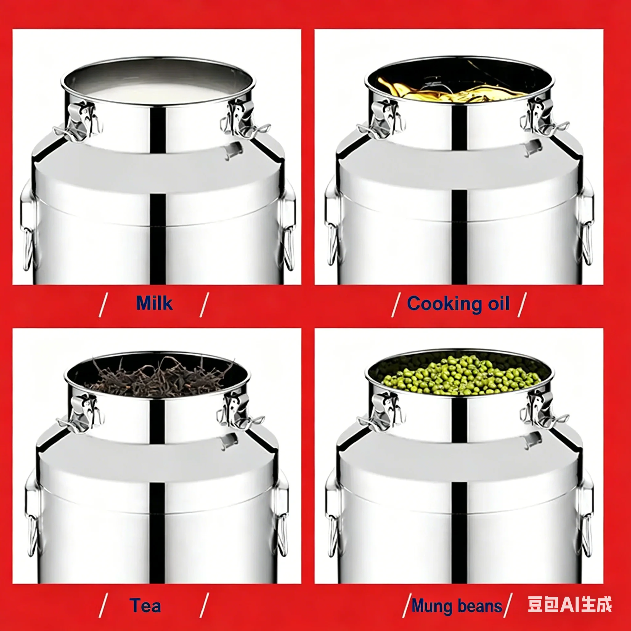 5L/9L/14L Kitchen Sealed Barrel With Faucet Stainless Steel Grease Container With Lid Airtight Milk Bucket Wine Sealed Tank
5L/9L/14L Kitchen Sealed Barrel With Faucet Stainless Steel Grease Container With Lid Airtight Milk Bucket Wine Sealed Tank