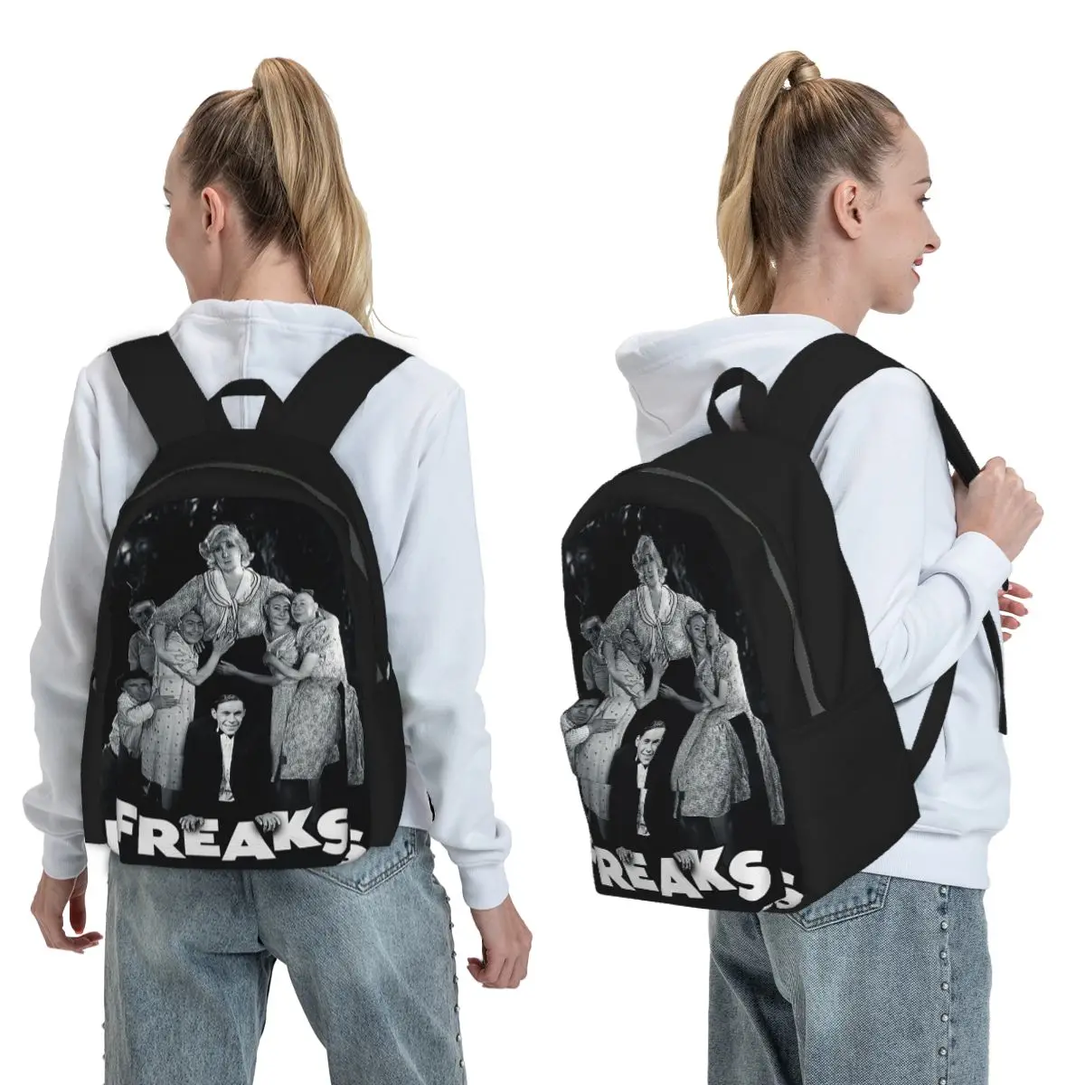 Freaks 1932 Gobble We Accept Her One Of Us Backpack Boys Girls BookBag Kids School Bag Computer Shoulder Bags for Men Women
Freaks 1932 Gobble We Accept Her One Of Us Backpack Boys Girls BookBag Kids School Bag Computer Shoulder Bags for Men Women