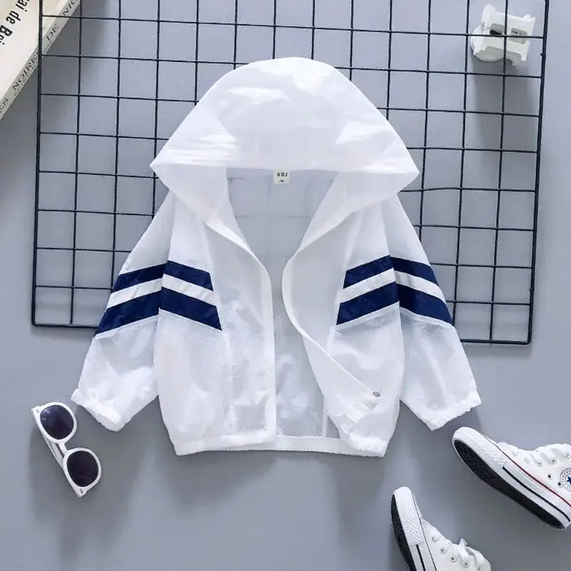 Children's Summer Coat 2025 New Boys Summer Breathable UV Protection Jacket Baby Thin Sun Protection Skin Top 2 3 5 7Y
Children's Summer Coat 2025 New Boys Summer Breathable UV Protection Jacket Baby Thin Sun Protection Skin Top 2 3 5 7Y