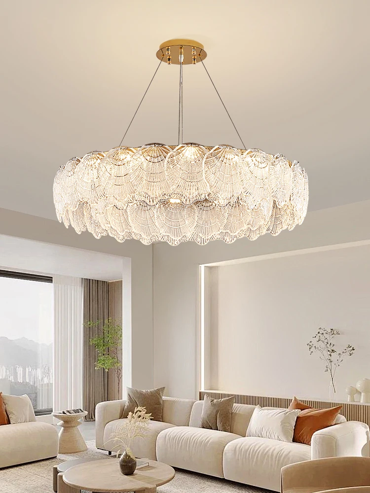Modern Shell Chandelier Ceiling Lights Bedroom Living Room Home Decor Crystal Cover Pendant Lights Lamp Fixture Indoor Lighting
Modern Shell Chandelier Ceiling Lights Bedroom Living Room Home Decor Crystal Cover Pendant Lights Lamp Fixture Indoor Lighting