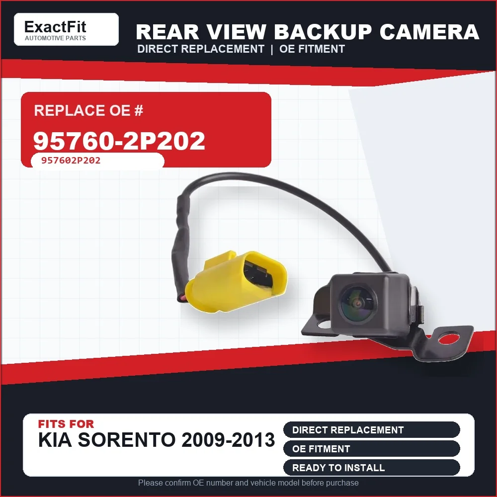 95760-2P202 957602P202 95760OE Quality HD Rear View Backup Camera for Kia Sorento 2011 2012 2013 Reverse Parking Assist Camera
95760-2P202 957602P202 95760OE Quality HD Rear View Backup Camera for Kia Sorento 2011 2012 2013 Reverse Parking Assist Camera