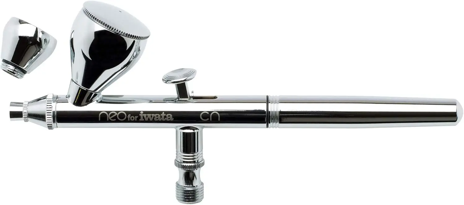 Dual Action Airbrush with 0.24 oz & 0.10 oz Cups - Easy to Use for Makeup, Arts, Crafts, Ideal for Beginners
Dual Action Airbrush with 0.24 oz & 0.10 oz Cups - Easy to Use for Makeup, Arts, Crafts, Ideal for Beginners
