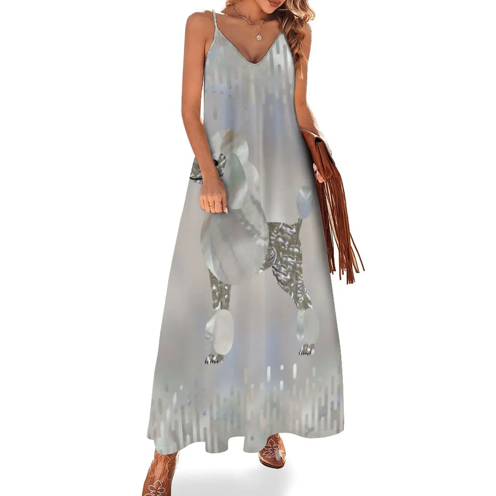 Luxury Pearl and Abalone Poodle Sleeveless Dress elegant women's dresses sale summer clothes luxury evening dresses 2025
Luxury Pearl and Abalone Poodle Sleeveless Dress elegant women's dresses sale summer clothes luxury evening dresses 2025