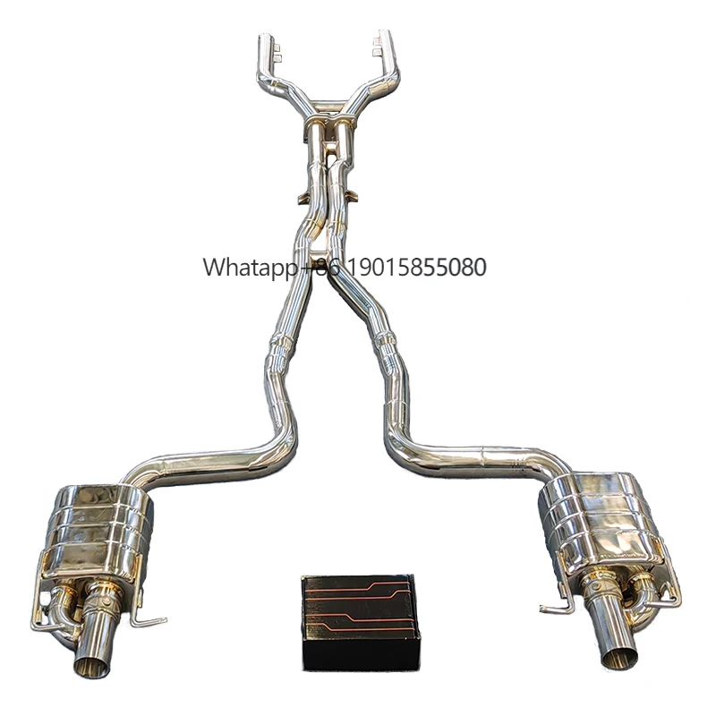 High Performance Sport Catback System for Mercedes Benz C63 C43 Glc43 Amg 3.0t Ss304 With Valve Muffler Remote Control Exhaust
High Performance Sport Catback System for Mercedes Benz C63 C43 Glc43 Amg 3.0t Ss304 With Valve Muffler Remote Control Exhaust