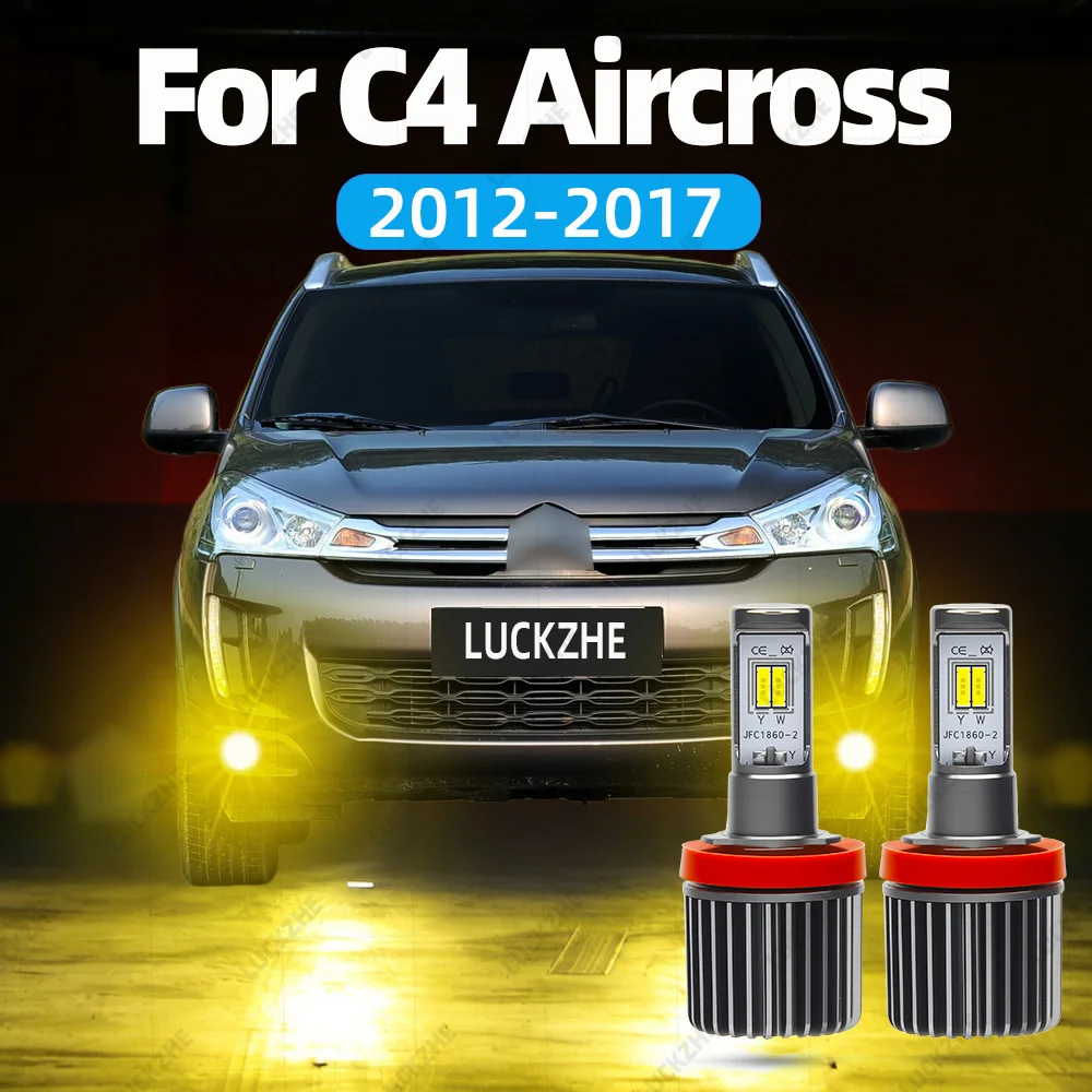 LED Front Fog Light Bulb For Citroen C4 Aircross 2012 2013 2014 2015 2016 2017 Accessories Dual Color LED Fog Light Yellow
LED Front Fog Light Bulb For Citroen C4 Aircross 2012 2013 2014 2015 2016 2017 Accessories Dual Color LED Fog Light Yellow