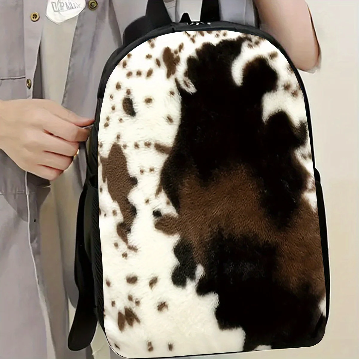 Cow Pattern Backpack, Large Capacity 17 Inch Casual Backpack Laptop Bag with Water Bottle Holder - Lightweight Durable
Cow Pattern Backpack, Large Capacity 17 Inch Casual Backpack Laptop Bag with Water Bottle Holder - Lightweight Durable