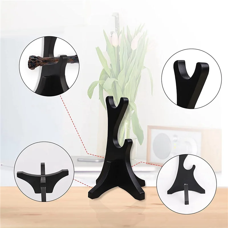 2X двухъярусная подставка для палочек, подставка для демонстрации волшебных палочек, деревянный держатель волшебных палочек, 2-уровневая стойка для коллекции 
2X двухъярусная подставка для палочек, подставка для демонстрации волшебных палочек, деревянный держатель волшебных палочек, 2-уровневая стойка для коллекции