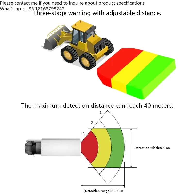 BSD Anti Collision Warning System MOIS BSIS 77ghz ra dar Detector Kit Car Truck mon itoring for Forklifts RVs
BSD Anti Collision Warning System MOIS BSIS 77ghz ra dar Detector Kit Car Truck mon itoring for Forklifts RVs