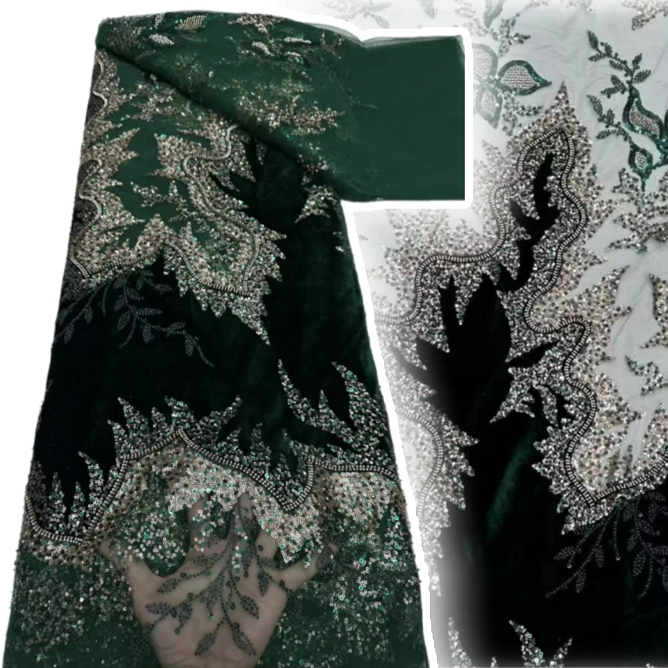 Nigerian African Luxury Beads Mesh Lace Fabrics Velvet Lace Tulle French Tulle Beaded Net Lace for Women Evening Dresses AH1323
Nigerian African Luxury Beads Mesh Lace Fabrics Velvet Lace Tulle French Tulle Beaded Net Lace for Women Evening Dresses AH1323