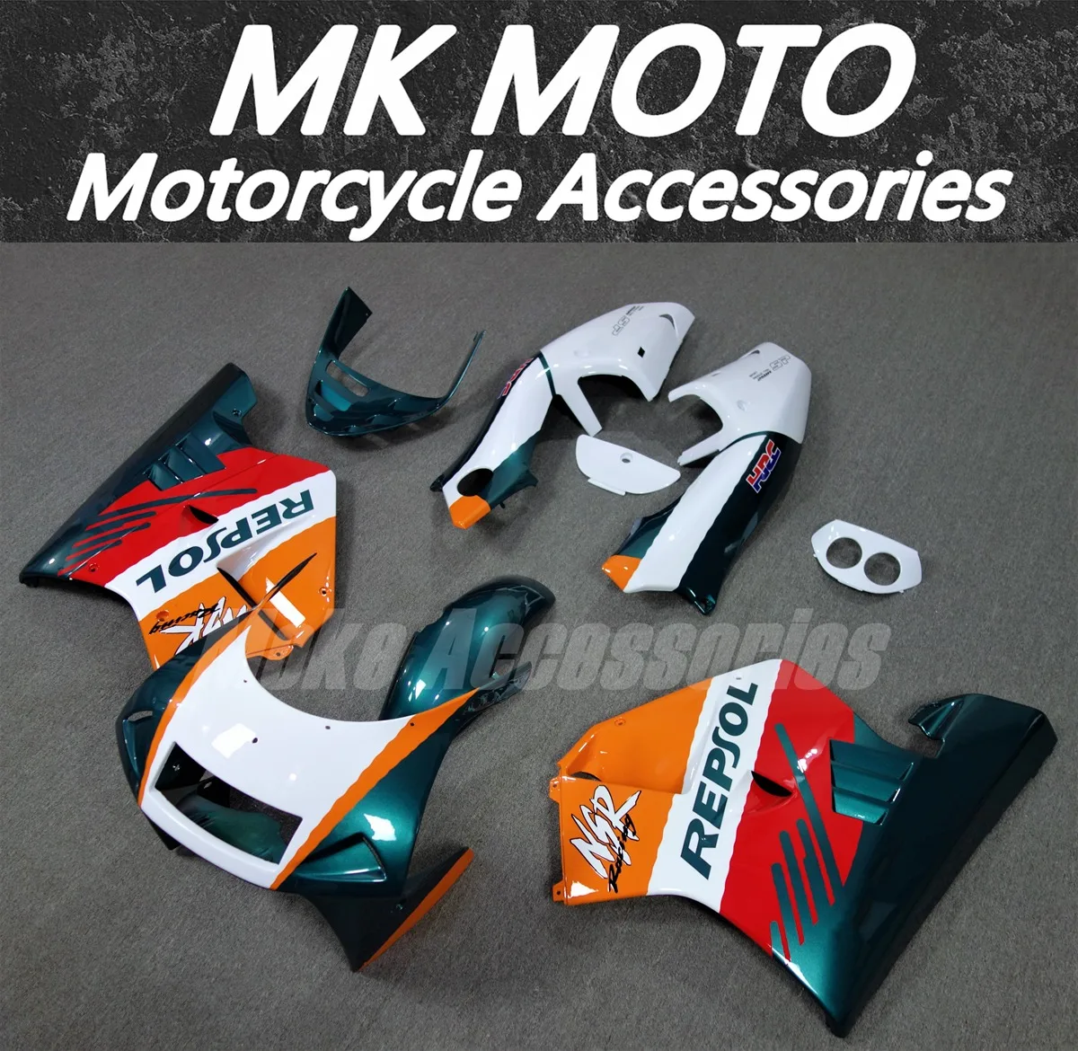 Moke moto Motorcycle Fairings Kit Fit For NSR250 PGM4 P4 MC28 Bodywork Set High Quality Abs Injection Green Red White Orange
Moke moto Motorcycle Fairings Kit Fit For NSR250 PGM4 P4 MC28 Bodywork Set High Quality Abs Injection Green Red White Orange