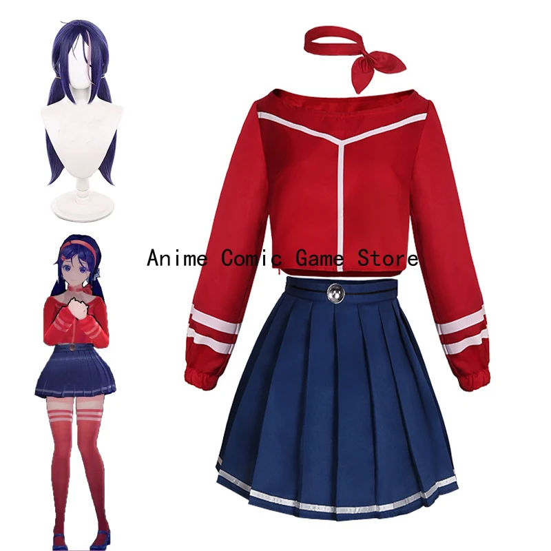 In Stock Mita Cosplay Costume Wig Anime Game MISIDE Cosplay Jk Dress Hairwear Halloween Party Outfits for Women Full Sets
In Stock Mita Cosplay Costume Wig Anime Game MISIDE Cosplay Jk Dress Hairwear Halloween Party Outfits for Women Full Sets