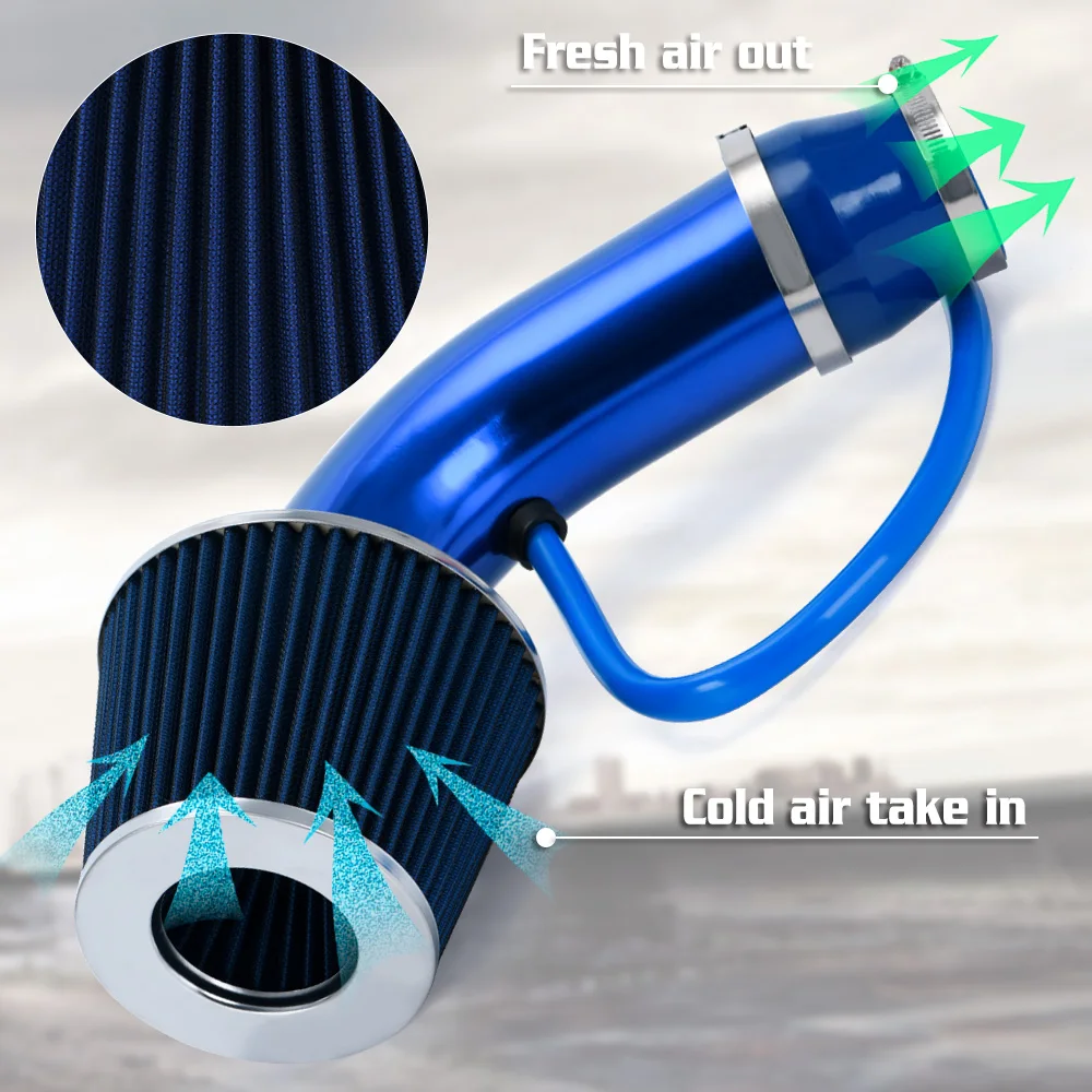 76mm Car Refitted Winter Mushroom Head Air Filter Intake Pipe Filter High Flow High Cold Air Filter Aluminum Pipe Kit
76mm Car Refitted Winter Mushroom Head Air Filter Intake Pipe Filter High Flow High Cold Air Filter Aluminum Pipe Kit
