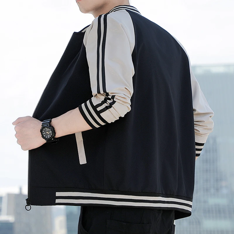 Casual Pilot Jaet Men's Zipper Splicing Breathable Outerwear Autumn 2025 Bla Modern Sle Stand Fit Youth Faion
Casual Pilot Jaet Men's Zipper Splicing Breathable Outerwear Autumn 2025 Bla Modern Sle Stand Fit Youth Faion