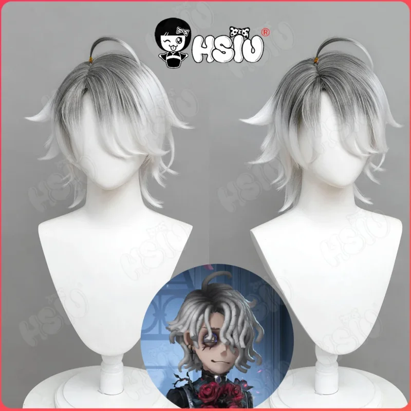 Эмиль косплей Identity v парик Game Identity V Косплей HSIU Серый градиент белый Короткие волосы Синтетический парик Кепка для косплея пациента
Эмиль косплей Identity v парик Game Identity V Косплей HSIU Серый градиент белый Короткие волосы Синтетический парик Кепка для косплея пациента