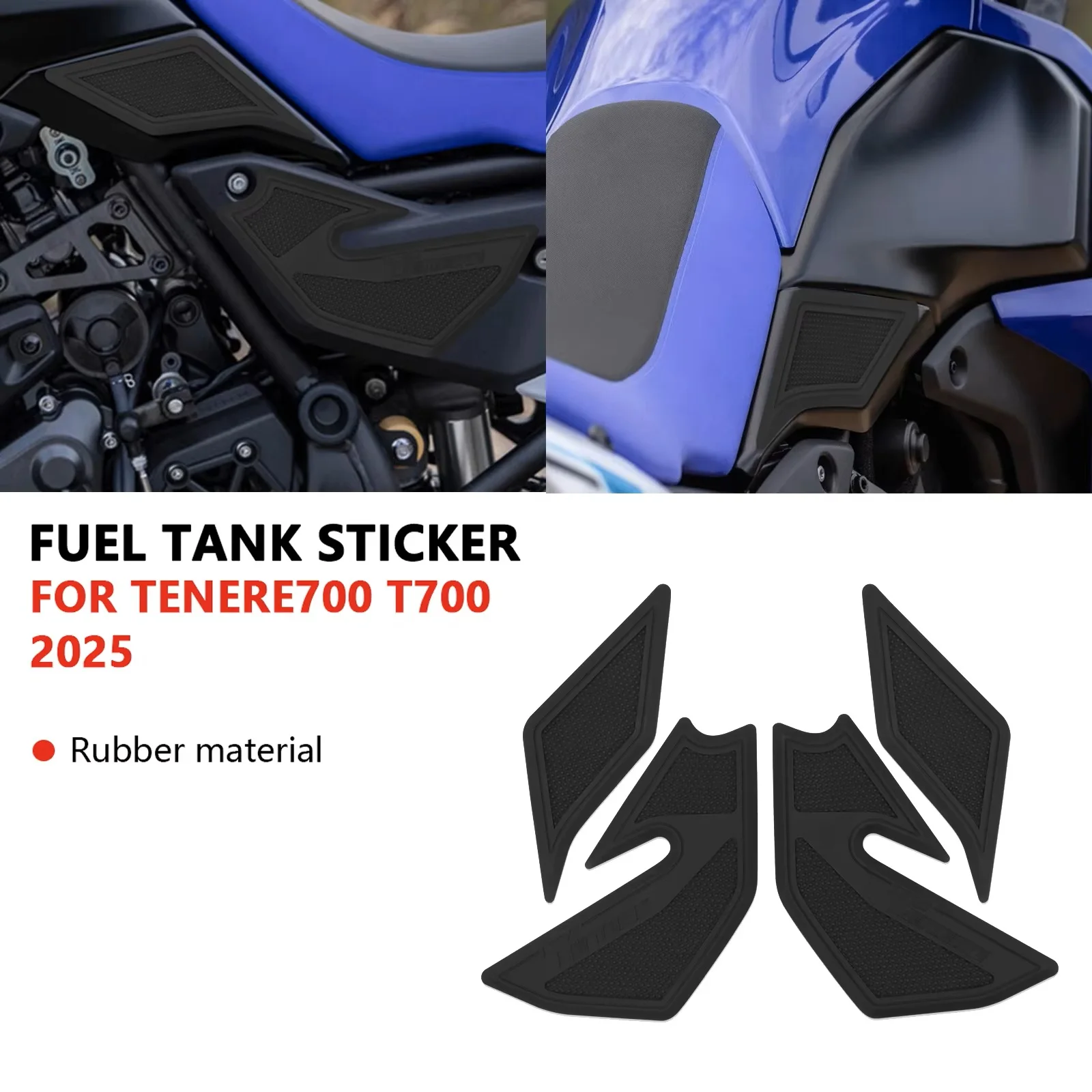 For Motorcycle Stickers Knee Grip Traction Pad Tank Pads side Protector fuel tank pad Tenere 700 2025 TENERE 700 T700 2025
For Motorcycle Stickers Knee Grip Traction Pad Tank Pads side Protector fuel tank pad Tenere 700 2025 TENERE 700 T700 2025