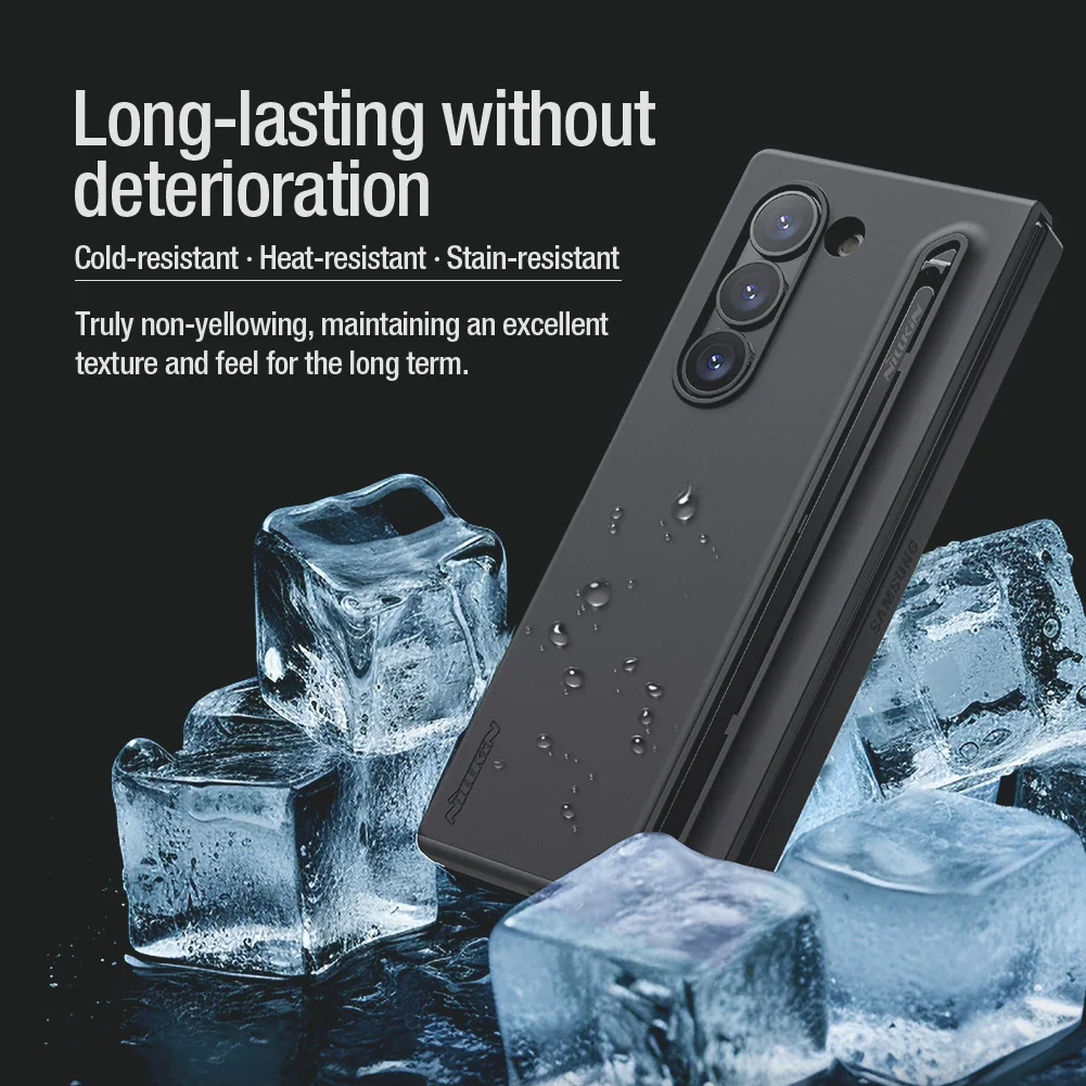 Чехол Nillkin для Samsung Galaxy Z Fold 6 5G Flex Pure Fold, мягкий на ощупь, шелковистый силикон с обычными чехлами S-Pen 360, чехлы для телефонов
Чехол Nillkin для Samsung Galaxy Z Fold 6 5G Flex Pure Fold, мягкий на ощупь, шелковистый силикон с обычными чехлами S-Pen 360, чехлы для телефонов