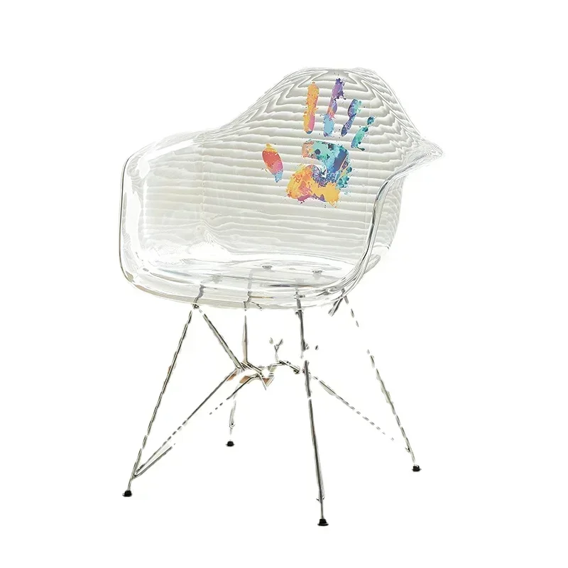 Transparent Acrylic Dining Chair High-endChair Ideal for Makeup Artists Stylish Interior Furniture
Transparent Acrylic Dining Chair High-endChair Ideal for Makeup Artists Stylish Interior Furniture