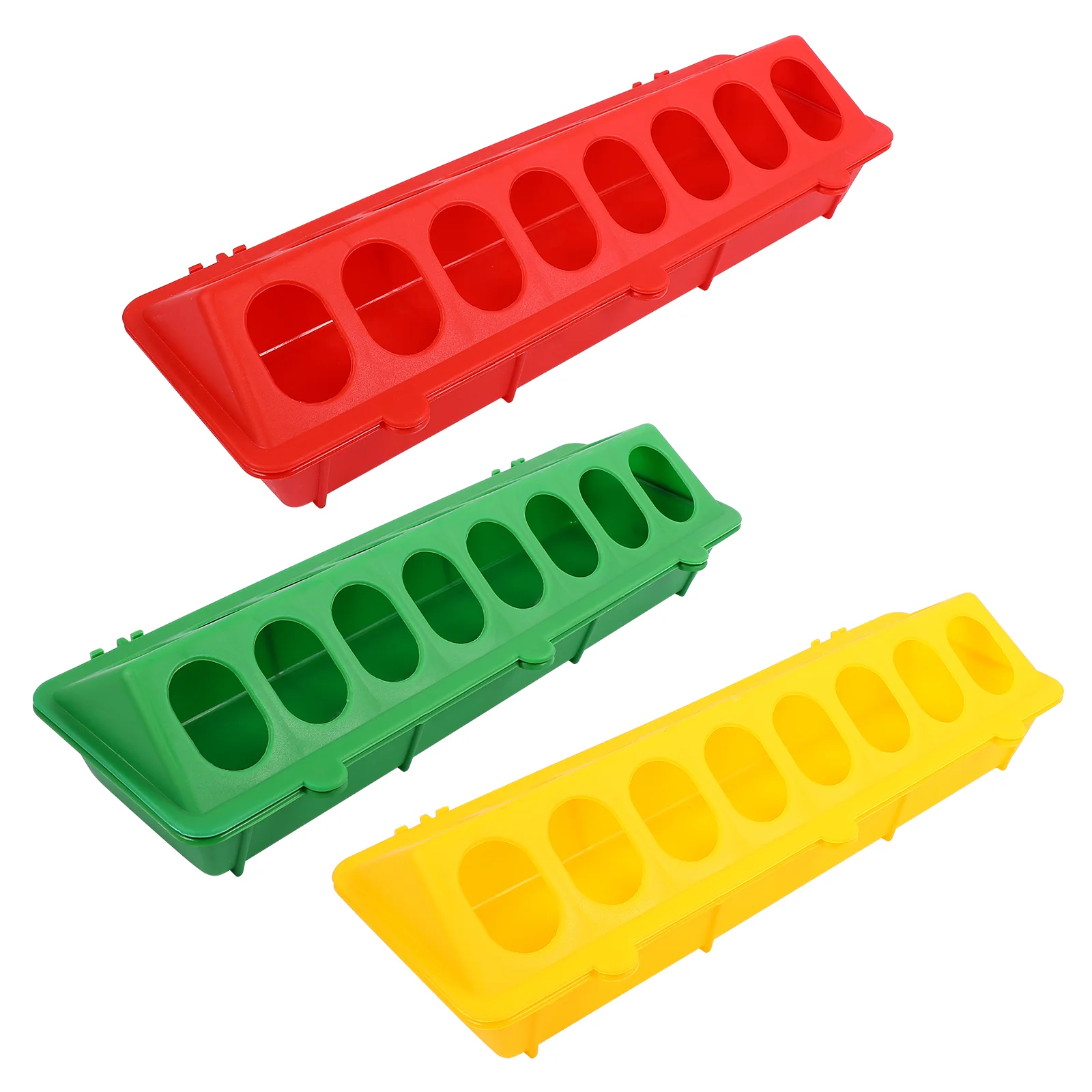 3 Pcs Poultry Feeder Trough Baby Chick Small Feeding Food Bowl Quail Feeders Bird Tableware Dispenser
3 Pcs Poultry Feeder Trough Baby Chick Small Feeding Food Bowl Quail Feeders Bird Tableware Dispenser