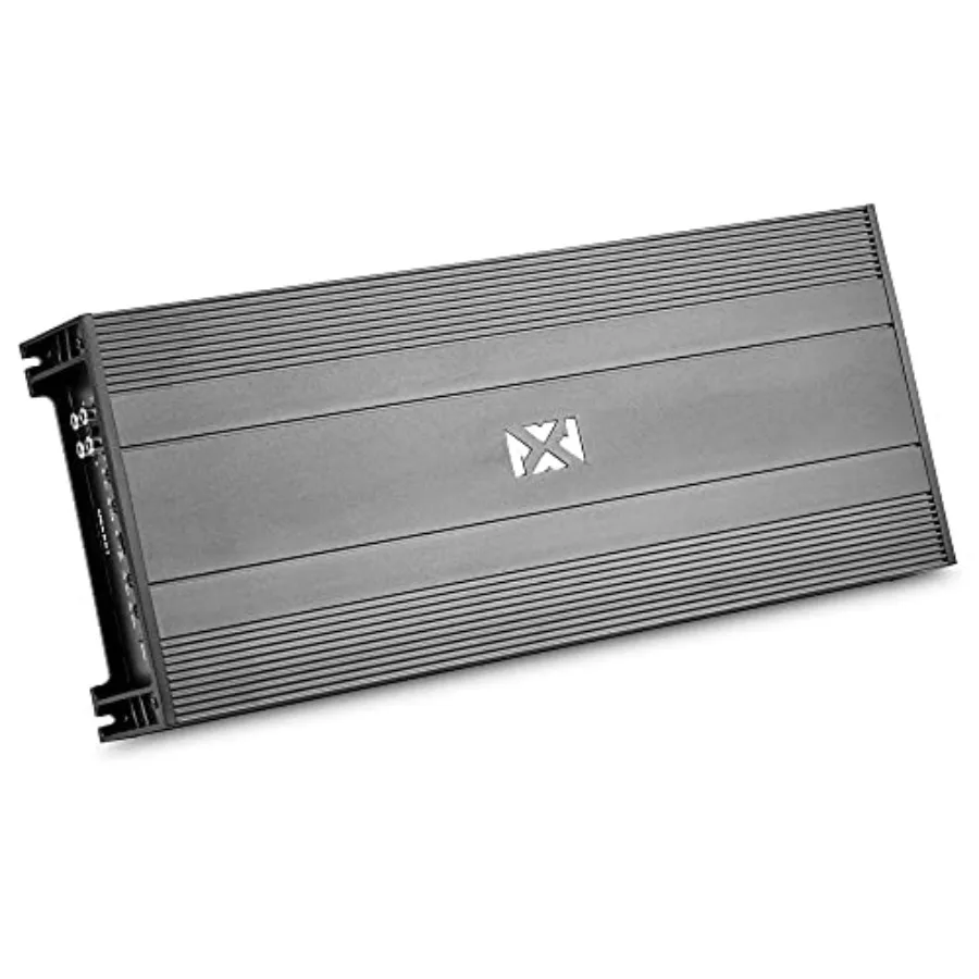 Car audio amplifier for vehicle use, aluminum chassis, black finish, 700W RMS power output with CEA-2006 compliance
Car audio amplifier for vehicle use, aluminum chassis, black finish, 700W RMS power output with CEA-2006 compliance