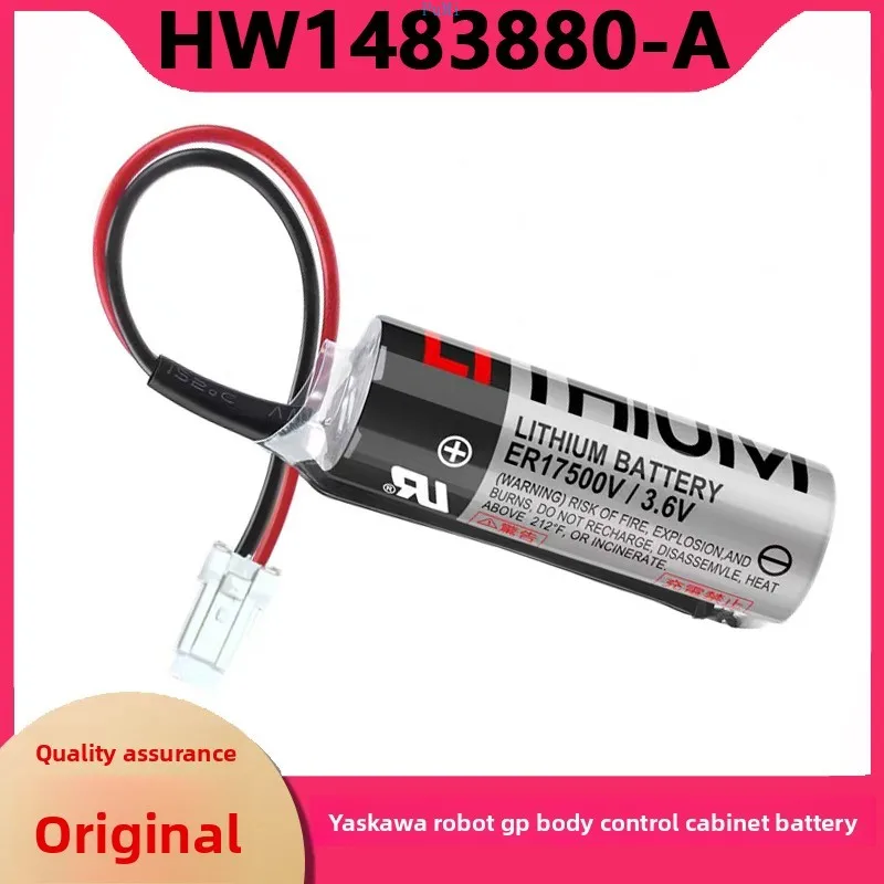 (2025) 1PCS Yaskawa HW1483880-A 3.6V lithium battery YRC1000 robot GP body control cabinet ER7500V
(2025) 1PCS Yaskawa HW1483880-A 3.6V lithium battery YRC1000 robot GP body control cabinet ER7500V