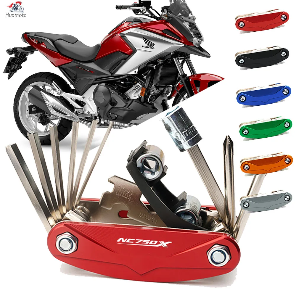 Многофункциональный инструмент с логотипом для Honda Nc750 Nc750x 750 X, концевой инструмент, набор отверток для ремонта, инструмент, горячая сделка, аксессуары с ЧПУ
Многофункциональный инструмент с логотипом для Honda Nc750 Nc750x 750 X, концевой инструмент, набор отверток для ремонта, инструмент, горячая сделка, аксессуары с ЧПУ