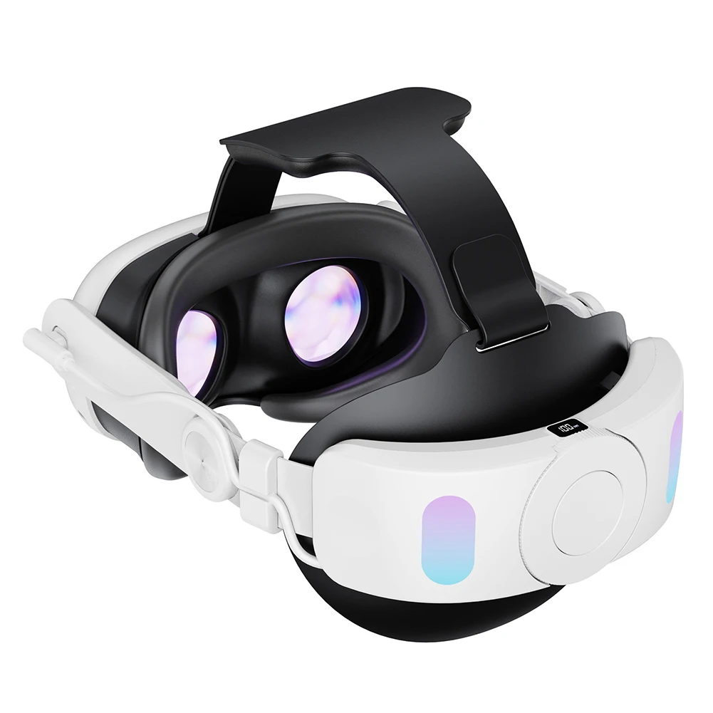 Adjustable Head Band 6000mAh Rechargable Battery VR Replacement Elite Head Strap Comfortable ABS for Meta Quest 3 VR Headset
Adjustable Head Band 6000mAh Rechargable Battery VR Replacement Elite Head Strap Comfortable ABS for Meta Quest 3 VR Headset