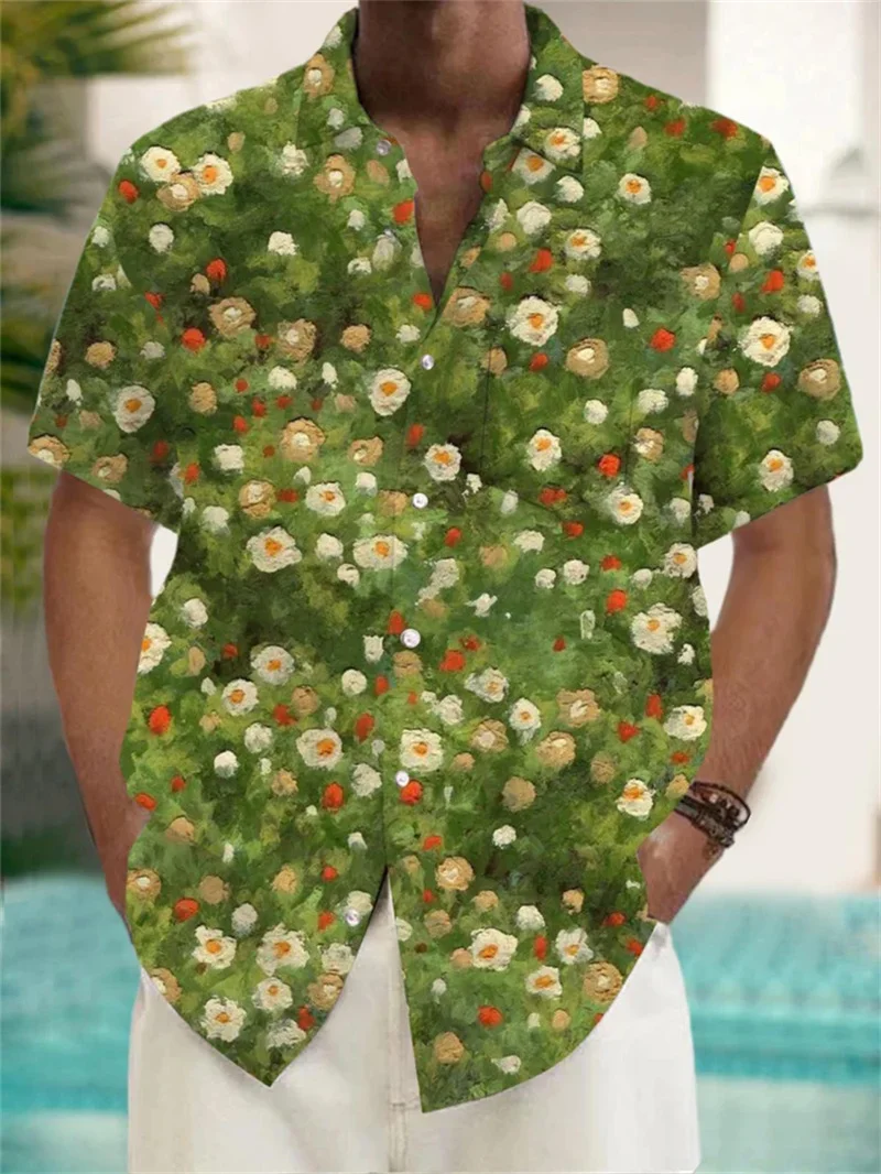 Men's Shirt Summer Hawaiian Flower 3D Printed Men's Flower Shirt Beach Short Sleeve Fashion Top Shirt Men's Shirt
Men's Shirt Summer Hawaiian Flower 3D Printed Men's Flower Shirt Beach Short Sleeve Fashion Top Shirt Men's Shirt