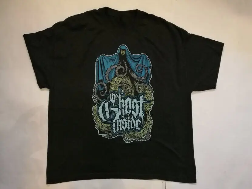 Новинка, черная рубашка унисекс с внутренним ремешком The Ghost, все размеры, TT561
Новинка, черная рубашка унисекс с внутренним ремешком The Ghost, все размеры, TT561
