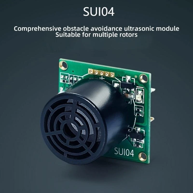 Ultrasonic Sensors Module Ultrasonic Ranges Finder Module 18mA Power Consumptions for Air Photography Drones 896C
Ultrasonic Sensors Module Ultrasonic Ranges Finder Module 18mA Power Consumptions for Air Photography Drones 896C