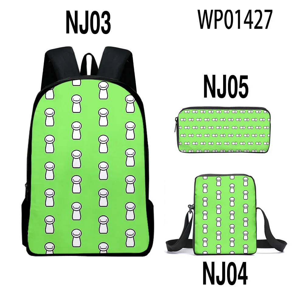 Harajuku Youthful dream smp dreamwastaken 3D Print 3pcs/Set Student Travel bags Laptop Daypack Backpack Shoulder Bag Pencil Case
Harajuku Youthful dream smp dreamwastaken 3D Print 3pcs/Set Student Travel bags Laptop Daypack Backpack Shoulder Bag Pencil Case