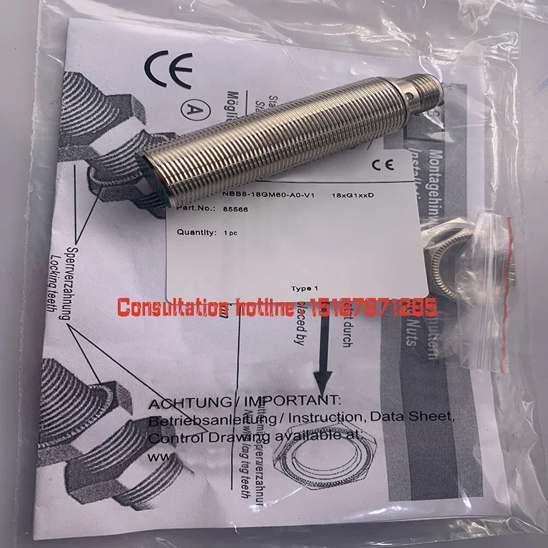 Brand new in stock NBB8-18GM60-A0/A2-V1 Hot selling Proximity switch One year warranty
Brand new in stock NBB8-18GM60-A0/A2-V1 Hot selling Proximity switch One year warranty