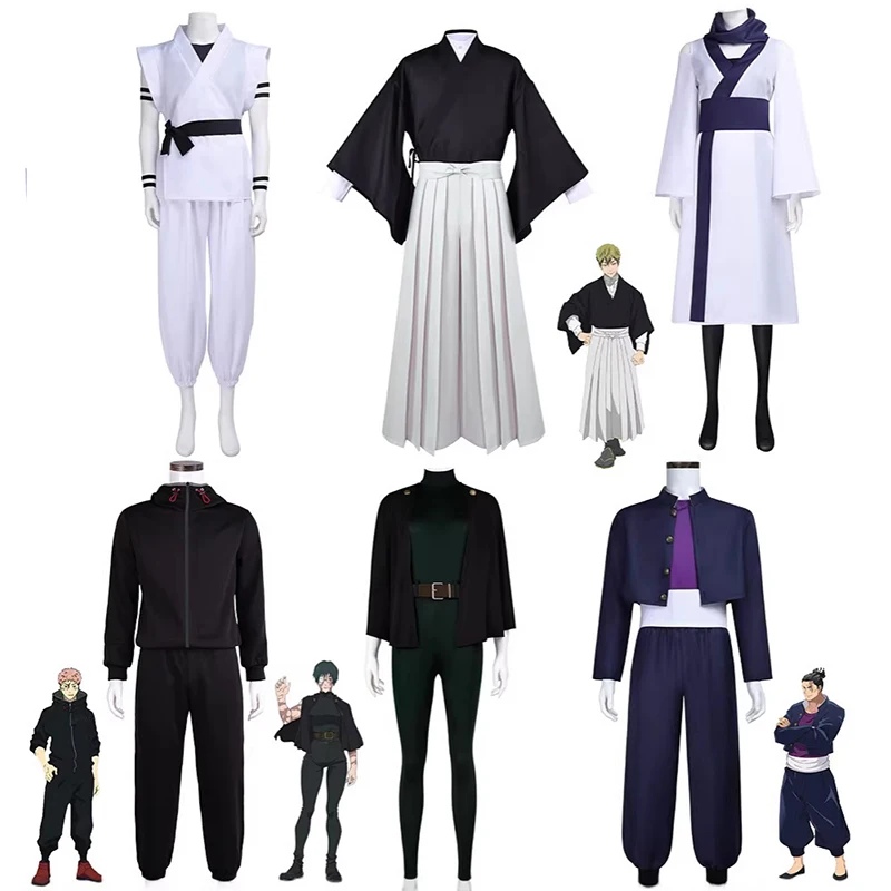 Anime JJK Itadori Yuji Cosplay Costume Zenin Naoya Kimono Hoshi Kirara Uniform Zenin Maki Jujutsu Full Set Halloween Women Men
Anime JJK Itadori Yuji Cosplay Costume Zenin Naoya Kimono Hoshi Kirara Uniform Zenin Maki Jujutsu Full Set Halloween Women Men