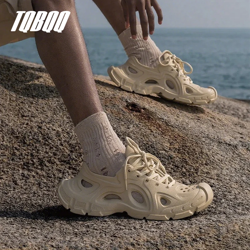 Outdoor Casual Sandals Men's and Women's Comfortable Thick Sole Couple Beach Breathable Hooded Summer Sandals
Outdoor Casual Sandals Men's and Women's Comfortable Thick Sole Couple Beach Breathable Hooded Summer Sandals