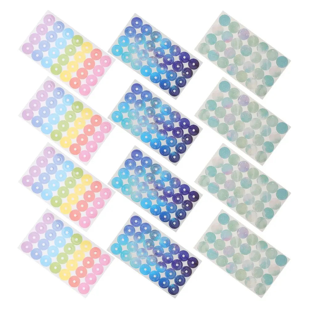 12 Sheets Stickers Protective Label Hole Punch Reinforcement Protector Rings Paper Donut Loose Leaf Punched
12 Sheets Stickers Protective Label Hole Punch Reinforcement Protector Rings Paper Donut Loose Leaf Punched